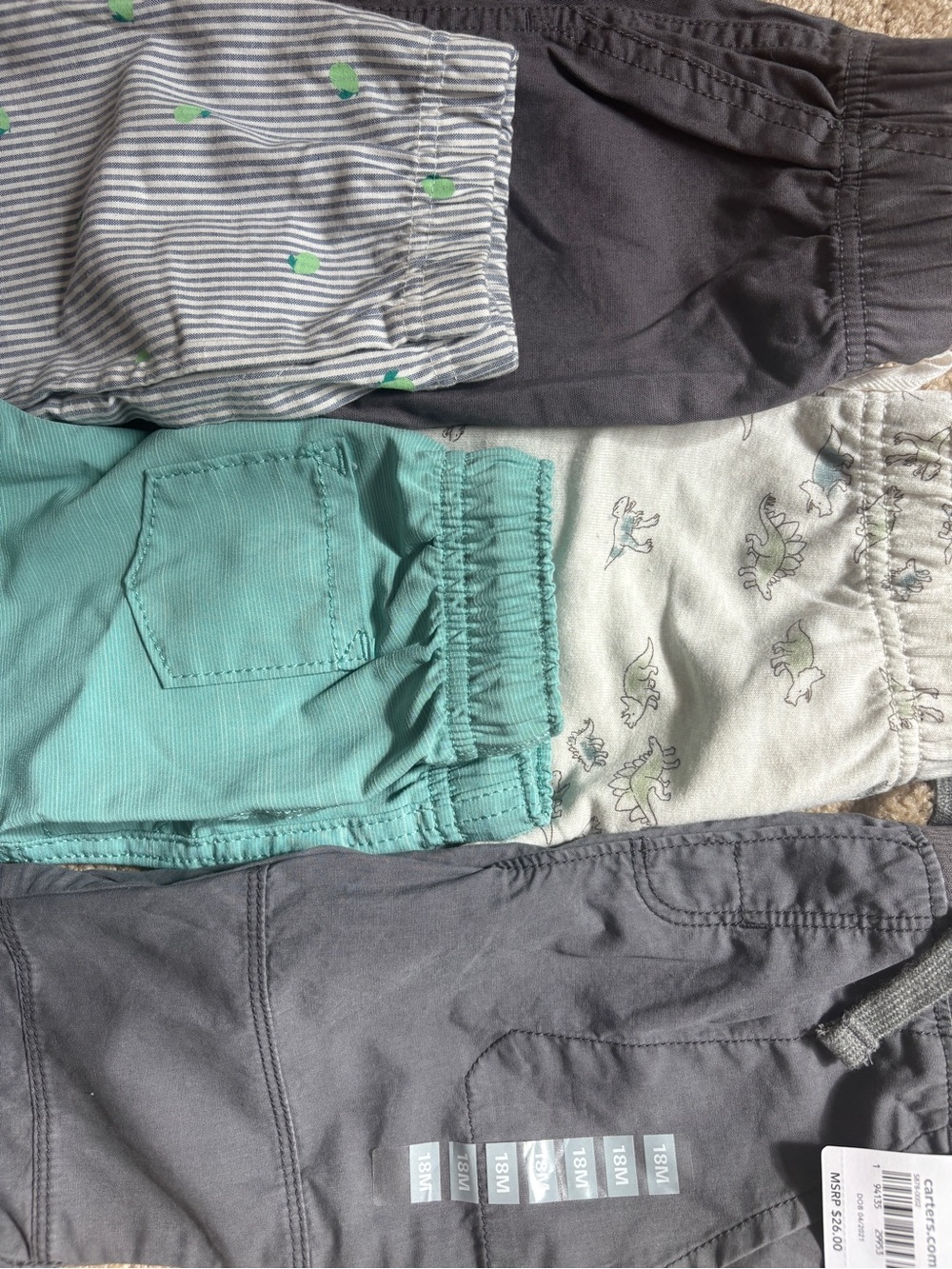 Carter's shorts and pant